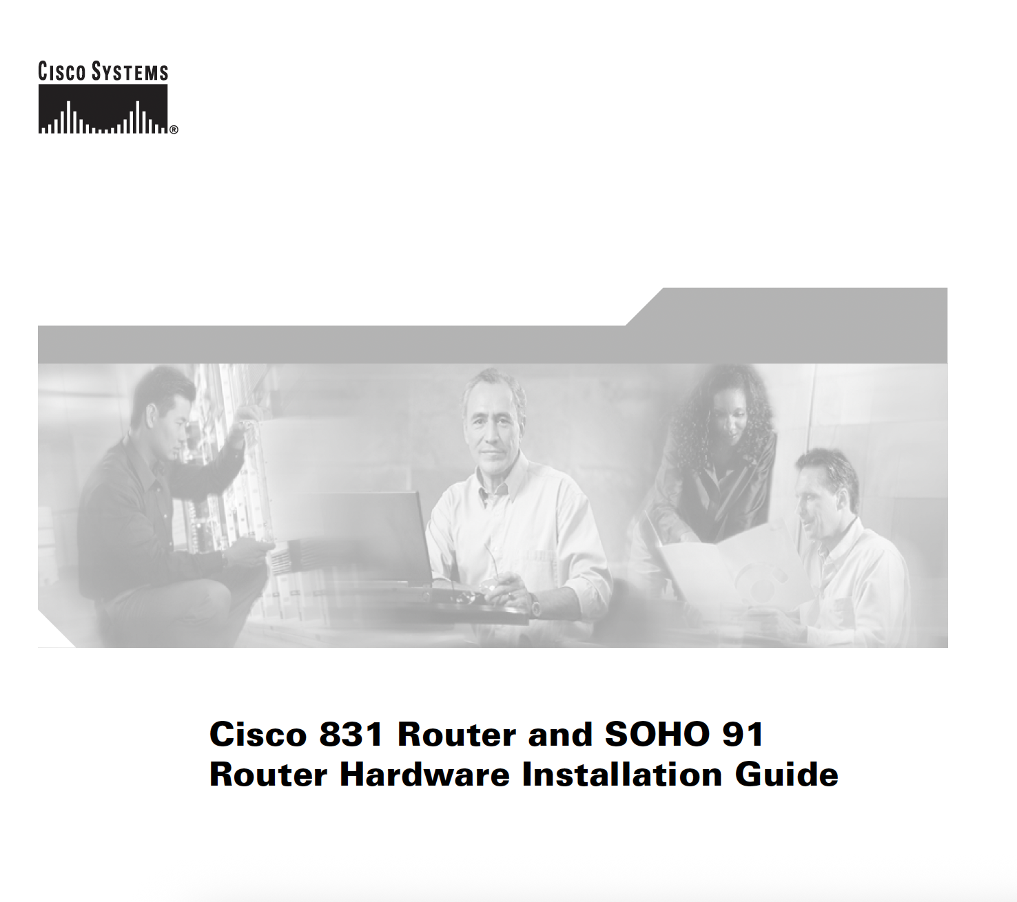 Cisco hardware router documentation