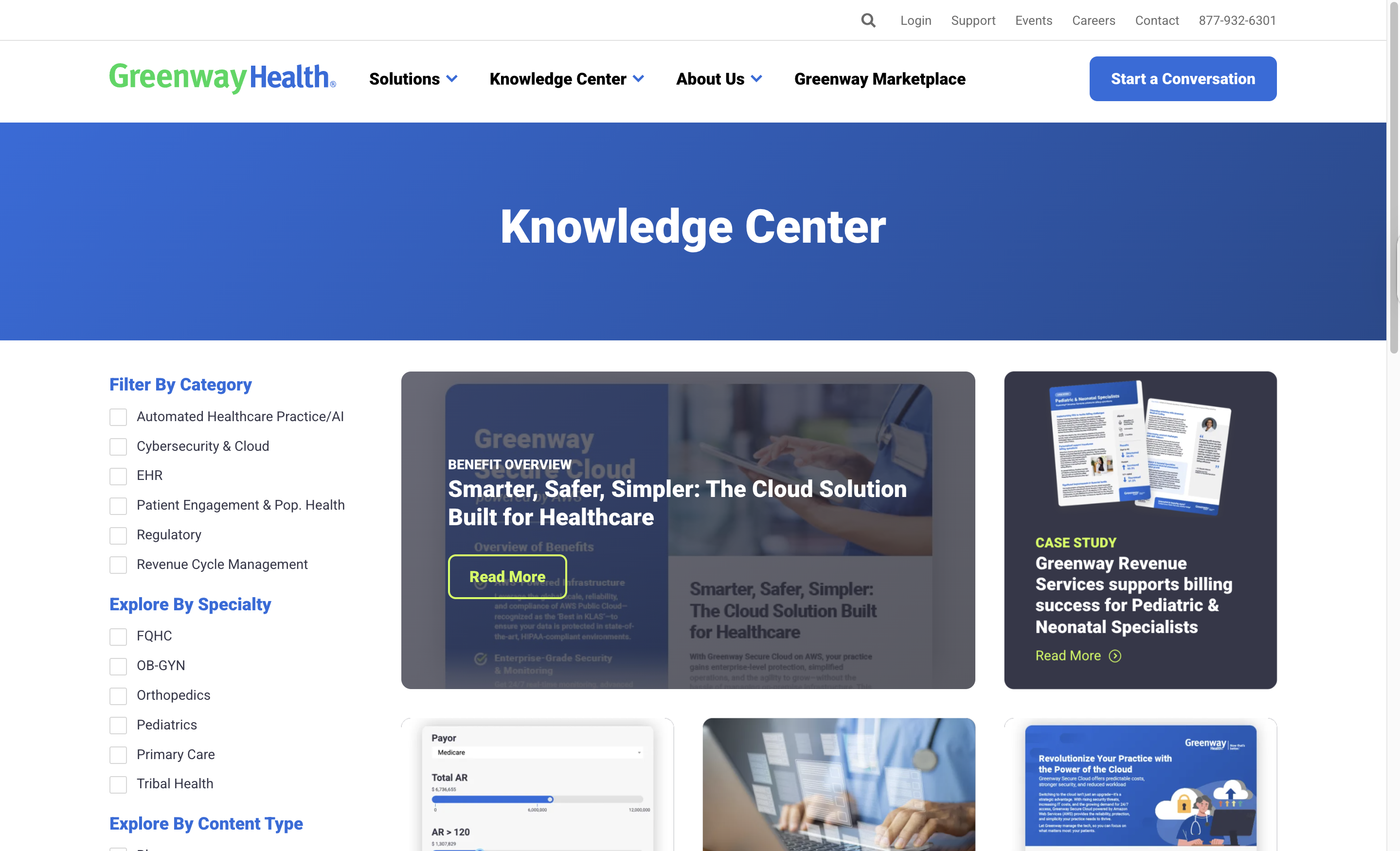 Greenway Health API documentation snippet